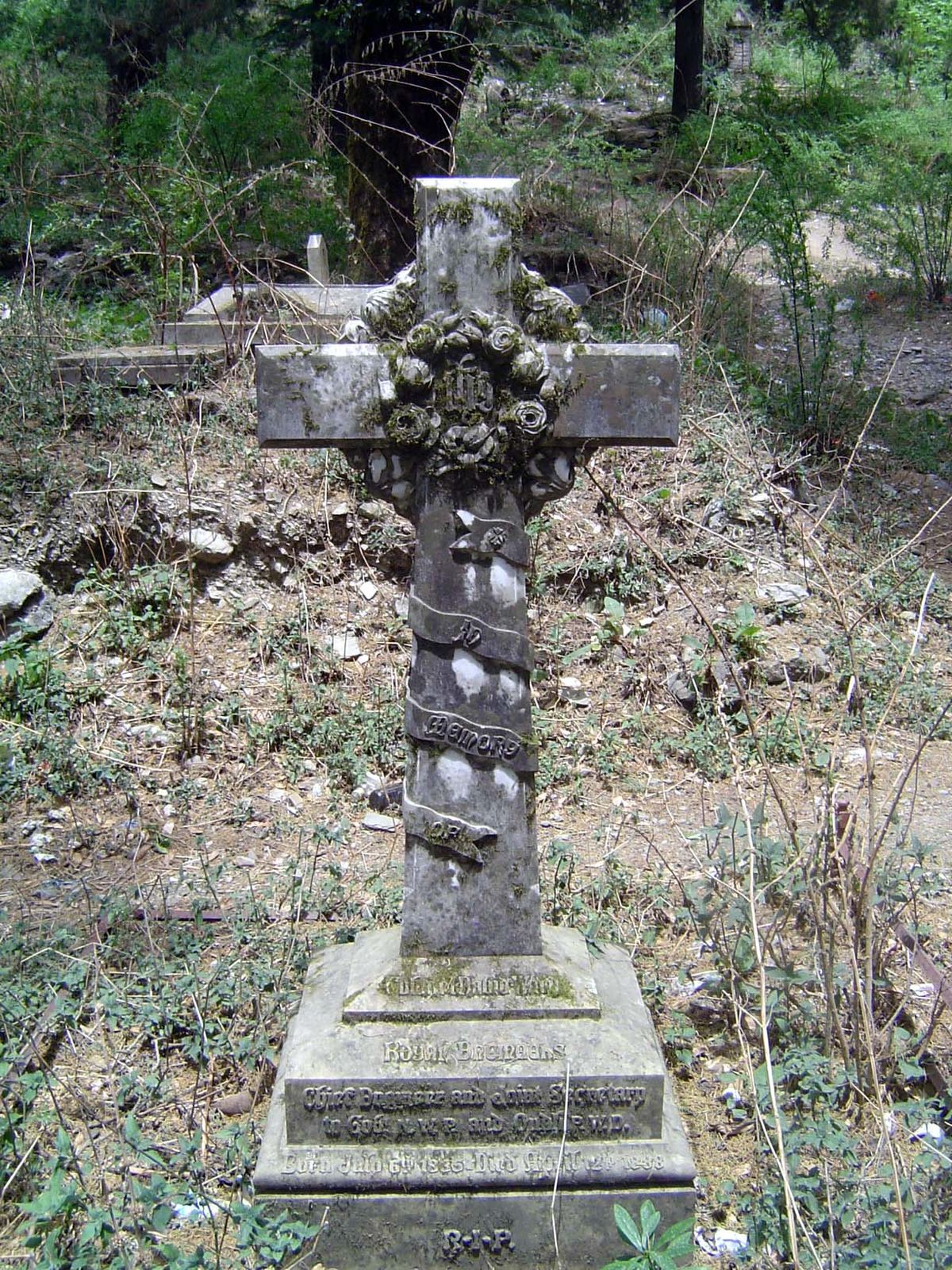 Tomb of Colonel David Ward of the Royal Engineers, Chief Engineer and Joint Secretary for the North West Provinces and Oudh Public Works Dep