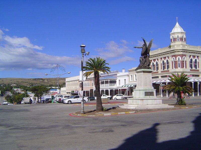 The streets can hardly get wider, but the buildings fronting them become more substantial, and the monuments begin.