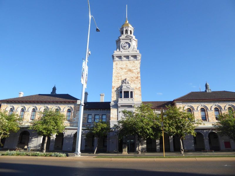 The city's icon is probably this, the Public Building that opened in 1900 and served as a post and telegraph office, a court of justice, and