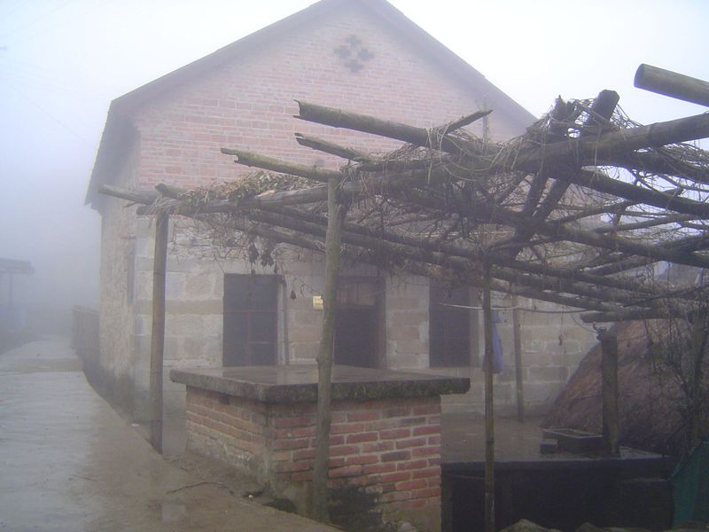 A house built about 2000 of stone and brick.