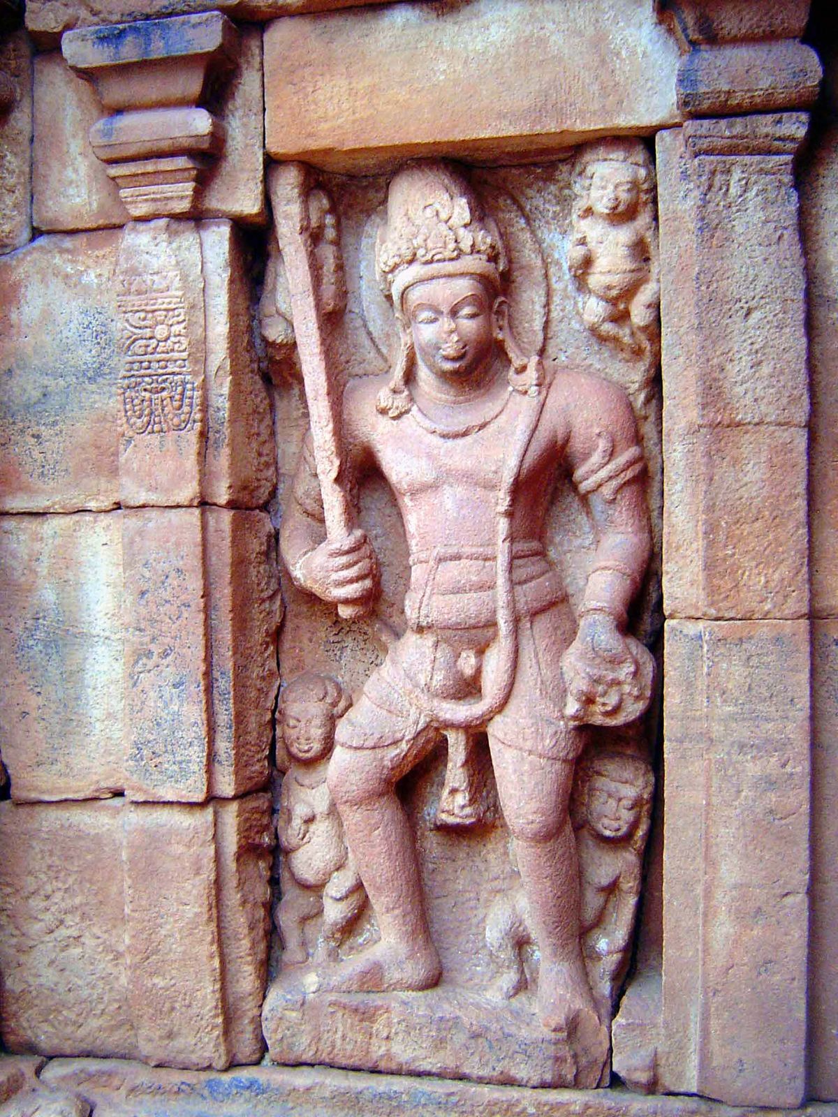 The figure is unknown but may represent royalty.