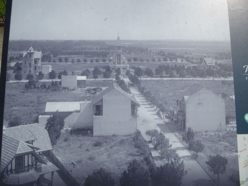 The layout of the neighborhood was by Charles Thays, a French immigrant also based in Buenos Aires. The implication is that nothing was too 