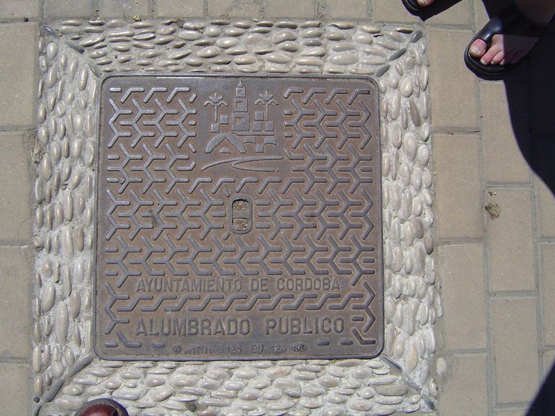 The city's manhole covers echo that heritage, too.