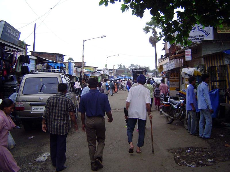 A side road.