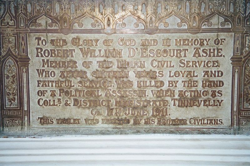 Bengal may have been the hotbed of insurrection, but Madras wasn't a sinecure: Robert William D'Escourt was "... killed by the hand of a pol