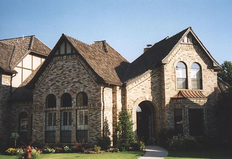 A corner house in the same subdivision.