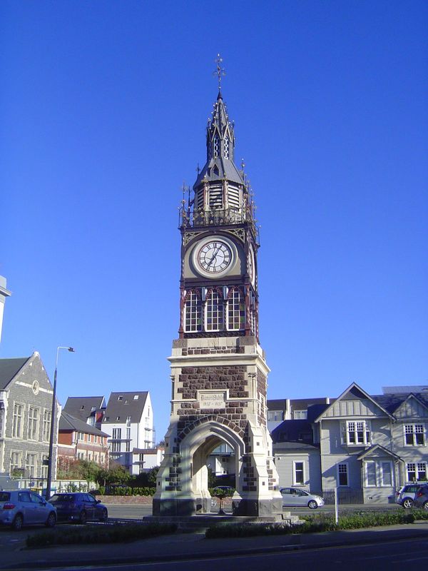 More Victoriana. The clock was intended for the top of the council building, but when it arrived with its iron tower in 1860 it proved too h