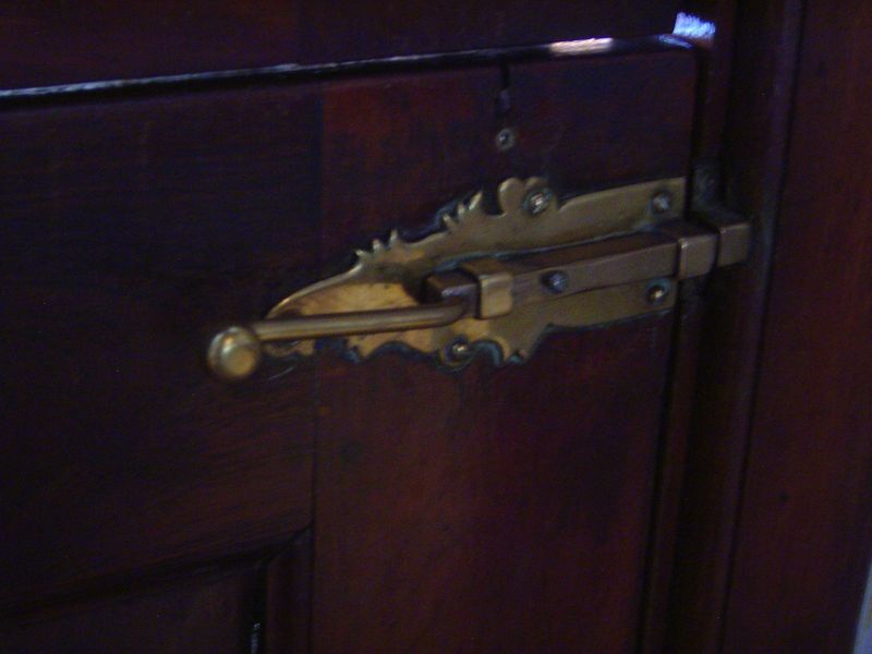 Fine hardware, too.