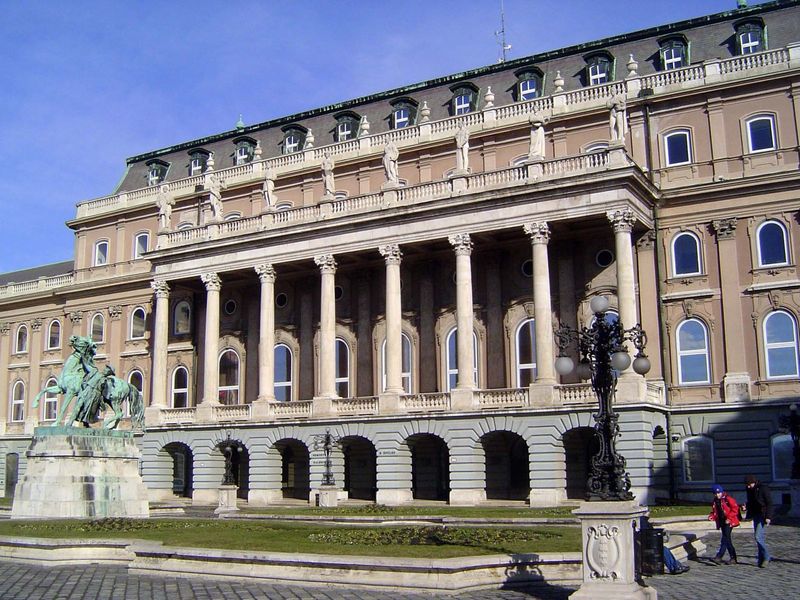 The western facade.