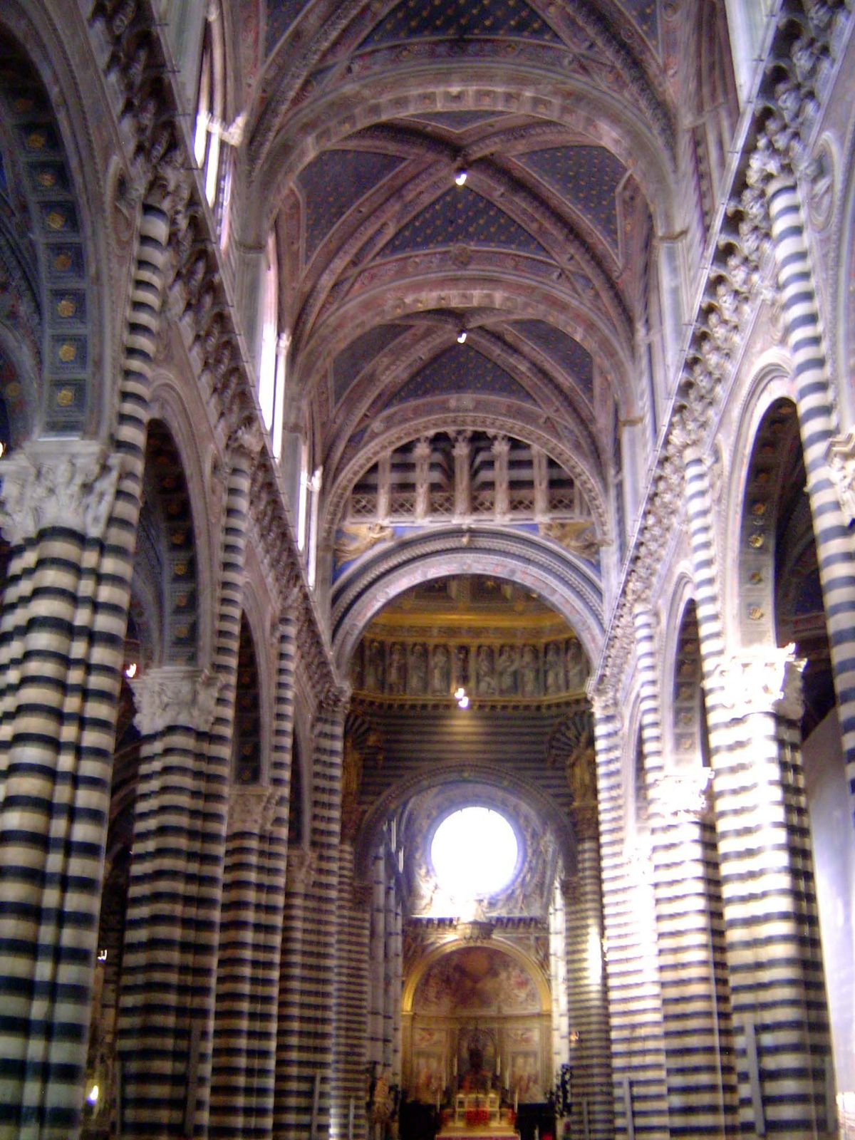 Amazingly, this nave was supposed to be the transept of an even grander church, but the Black Death intervened, and plans were scaled back.