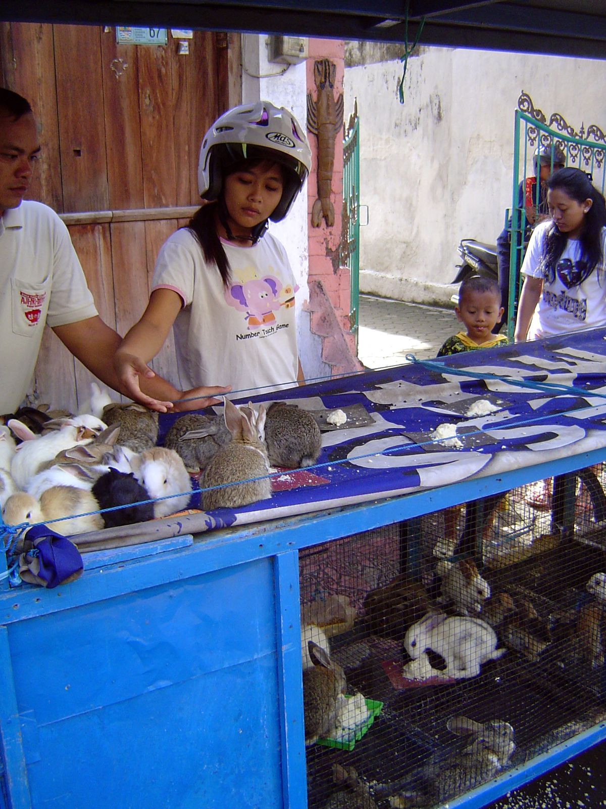 A local market.