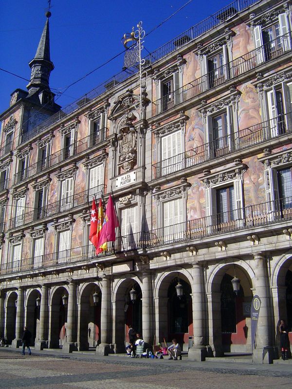 The key building in the plaza is this, the Panaderia, as its name suggests originally a bread mart. If that sounds odd, it is useful to reme
