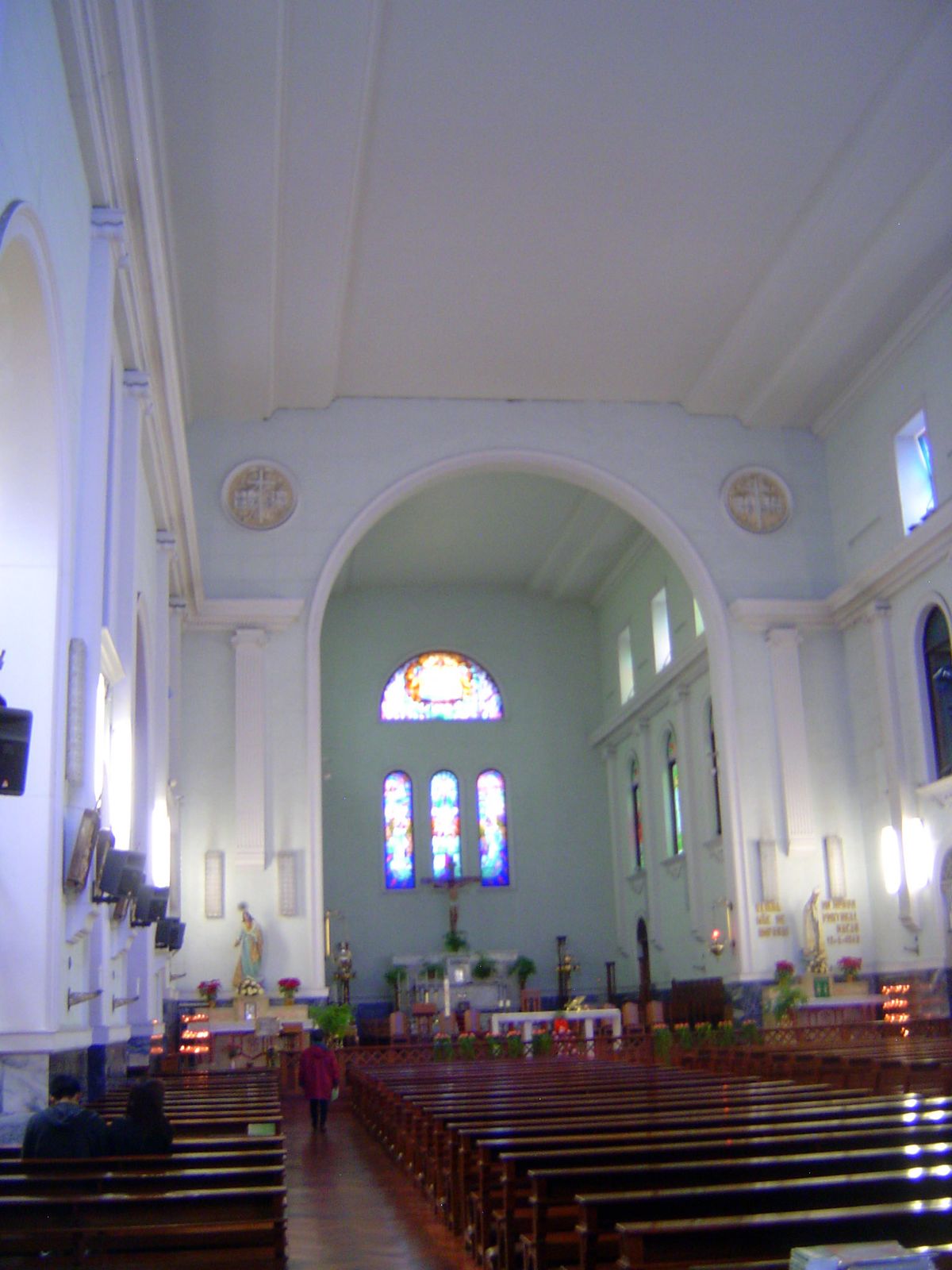 Even more barnlike than St. Dominic's.