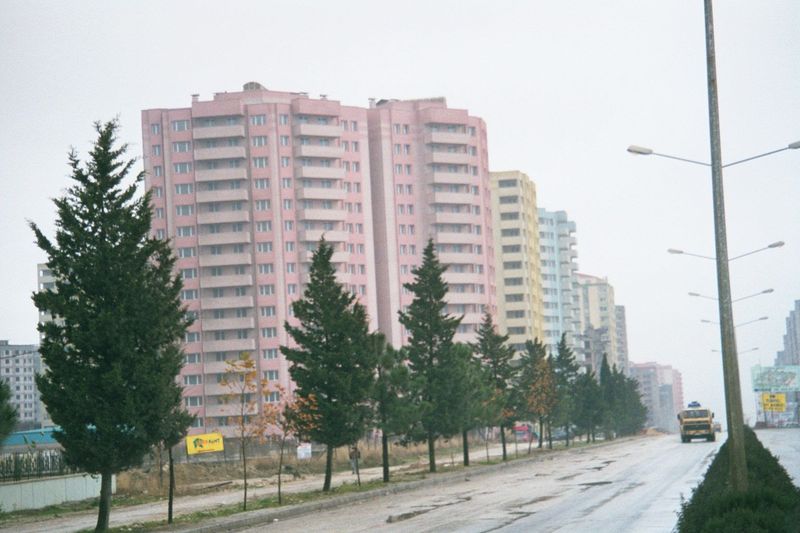 Luxury apartments about an hour west of Sultan Ahmet by freeway, assuming moderate traffic.