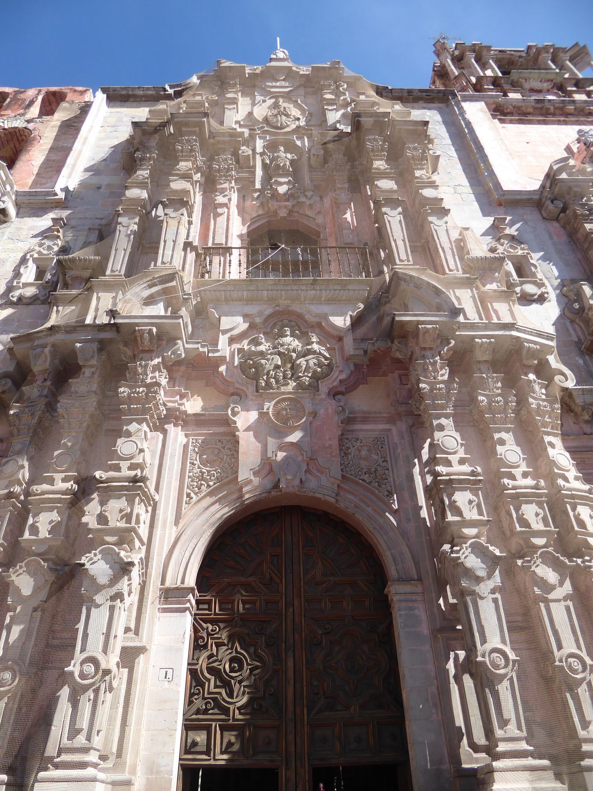 It's awfully busy until you think of the even busier Islamic art that shaped Spanish taste.