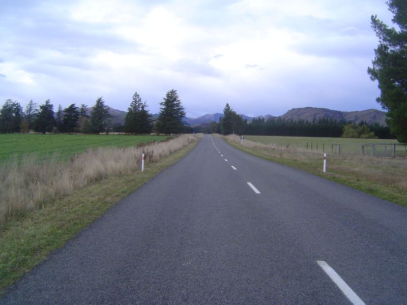 We've been smart and avoided the fast, coastal road north from Christchurch. Instead, we're on the so-called Inland Kaikoura Road, which run