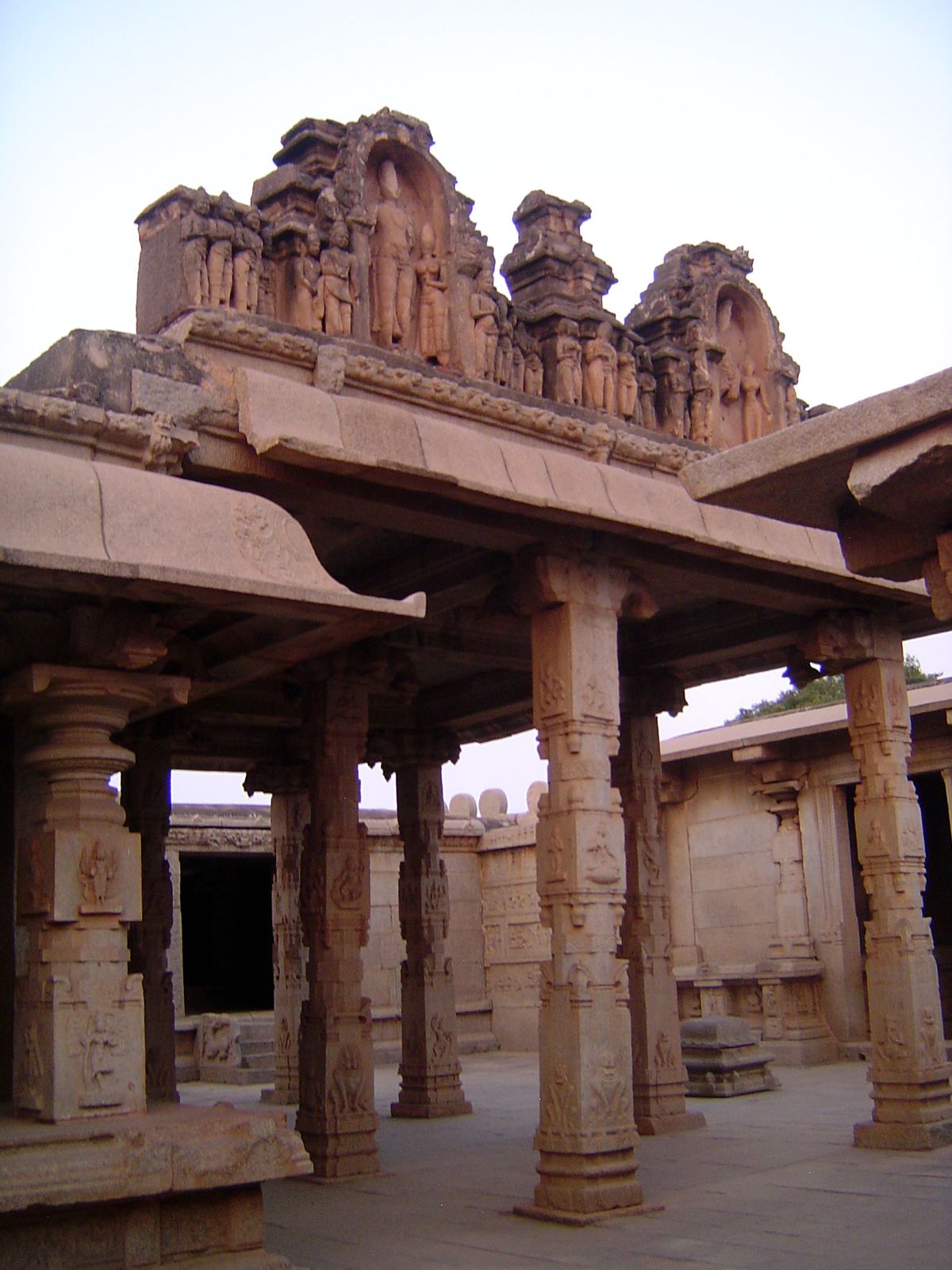 Another angle, showing the projecting dripstone.