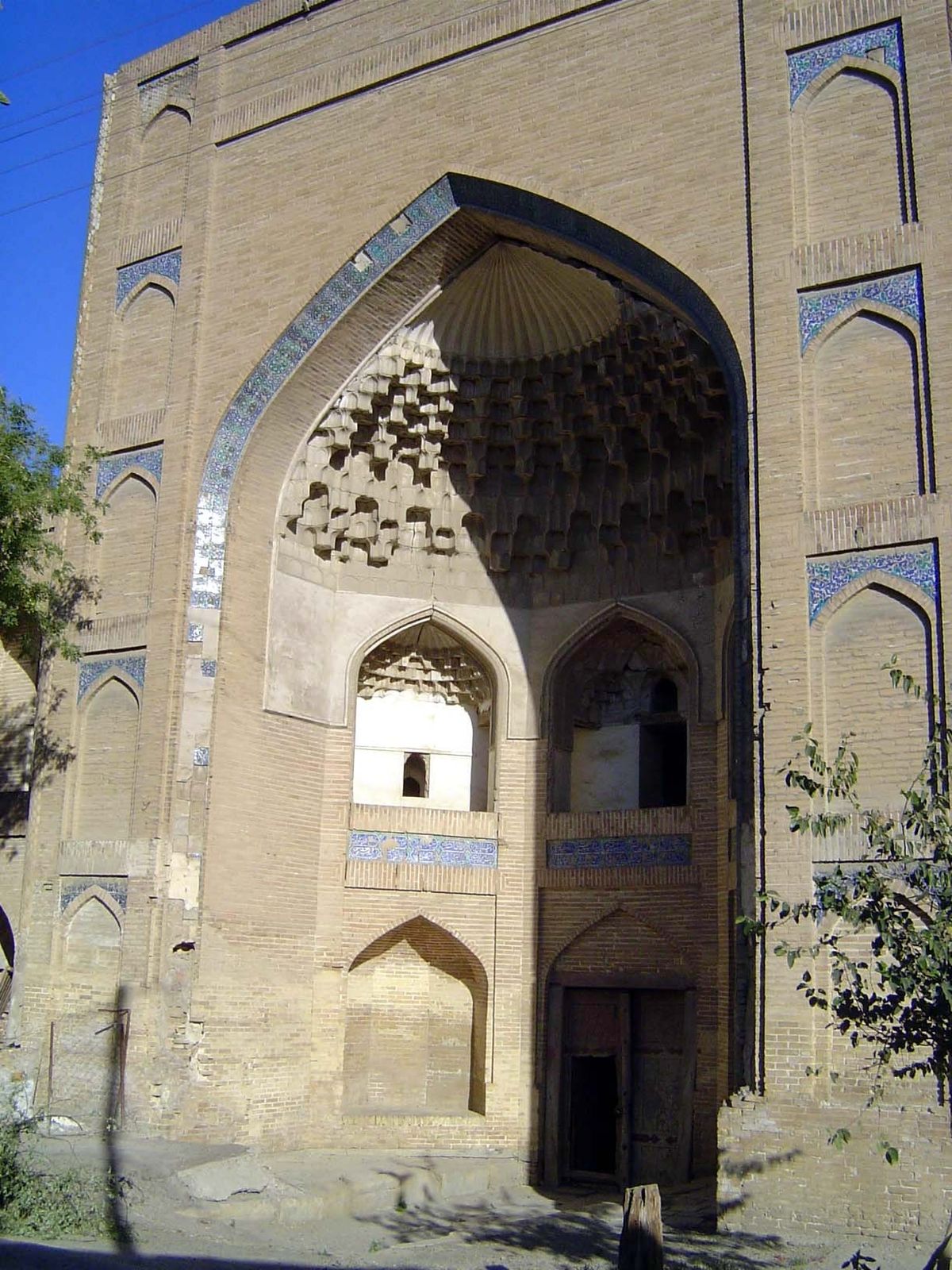 And here's an abandoned mosque.
