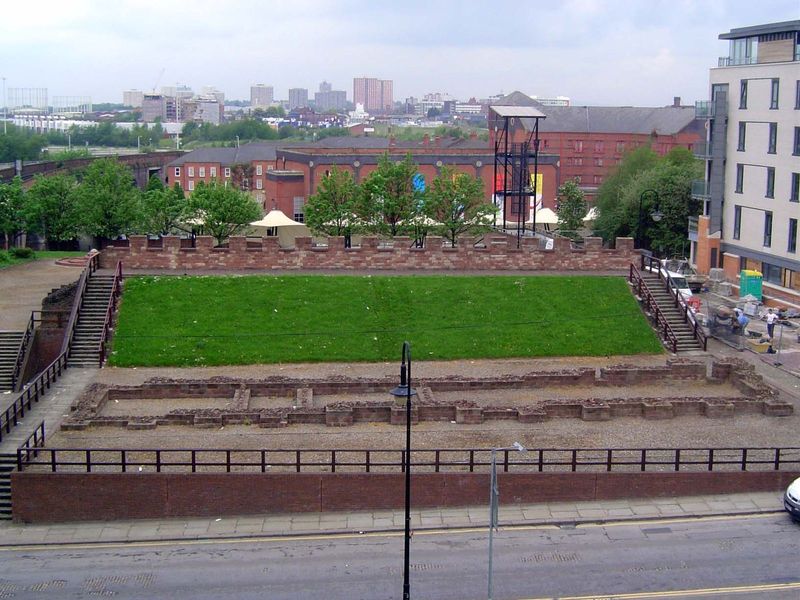 Begin at the beginning: the archaeological site of Castlefield, a Roman fort from A.D. 79.