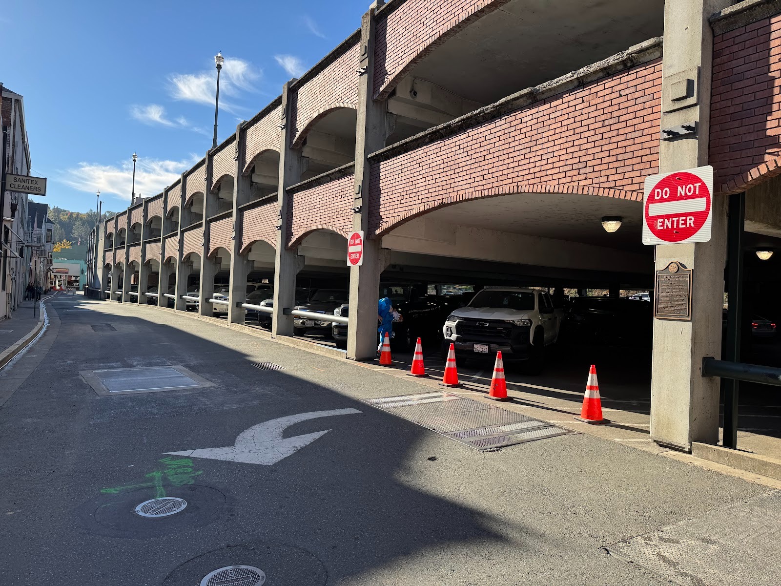 Get yourself a big highway, and pretty soon you need a big garage.