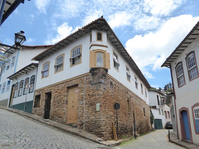 As the bars on the town hall suggest, security in colonial Ouro Preto was an issue for anyone with anything worth stealing, and shrines like