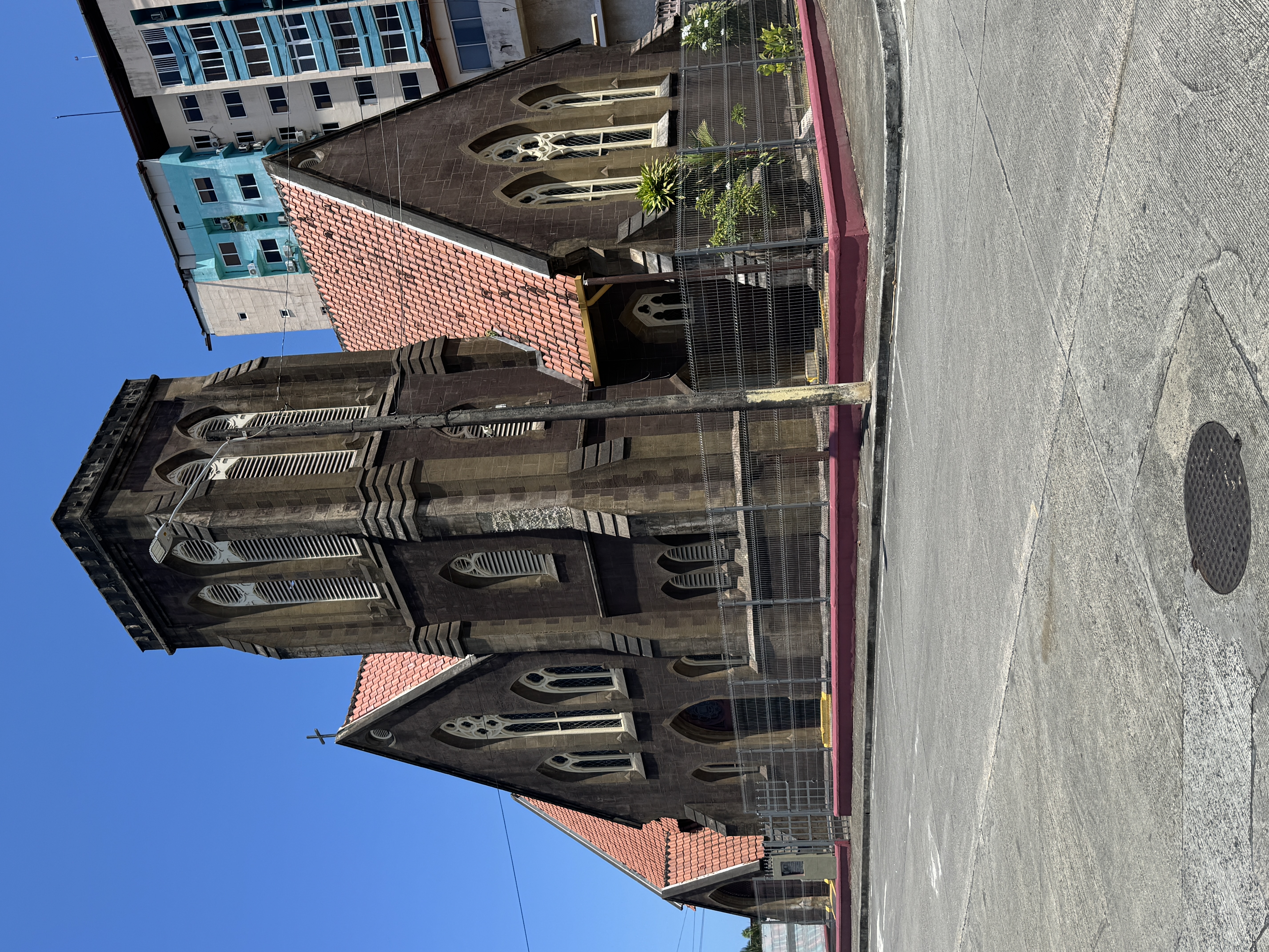 Just east of the Hotel Washington, here's the hotel we saw earlier.  It's Christ Church by the Sea, an Episcopal church built by the railroa
