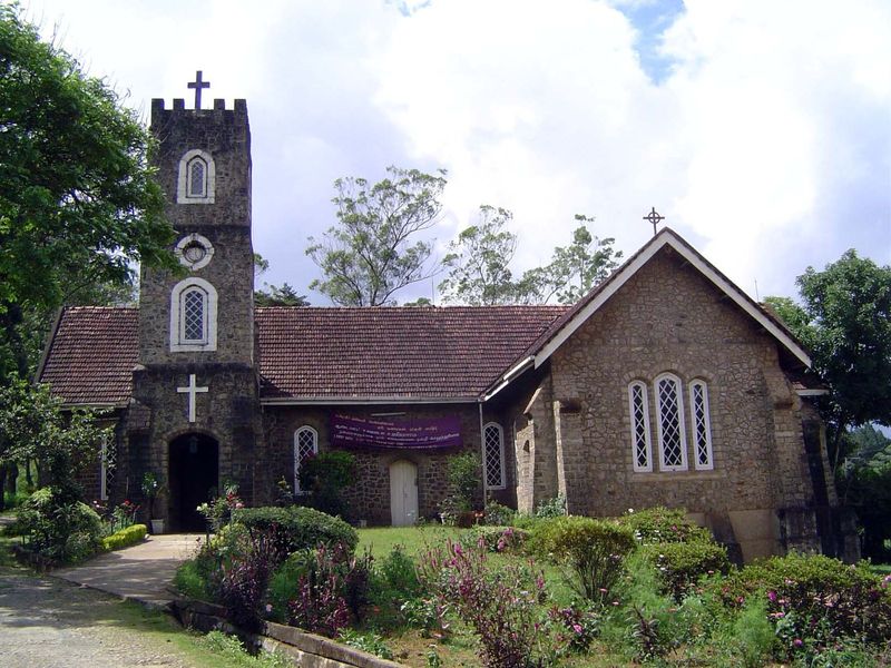 The Bandarawela church.