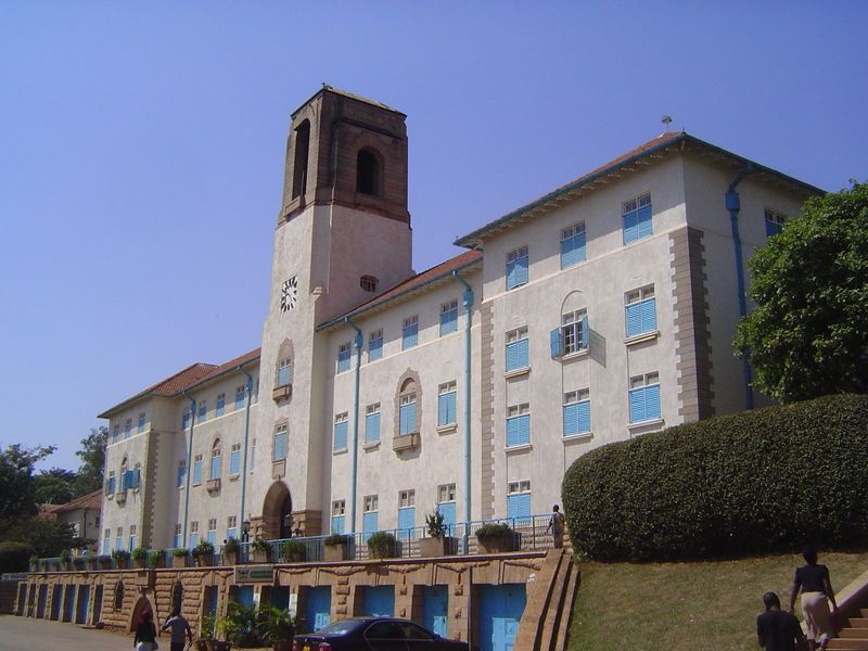 No problem: it's close to this, the main building of Makerere University, among the proudest British accomplishments in Uganda. The school o