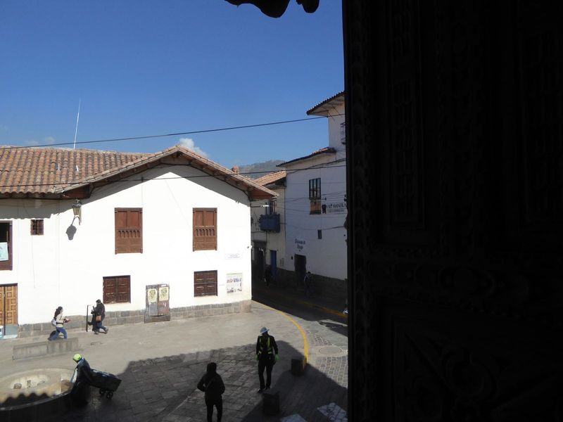 View over the Plaza Jesus Lambarri, created only recently when a building was demolished so vehicles could make the turn more easily.