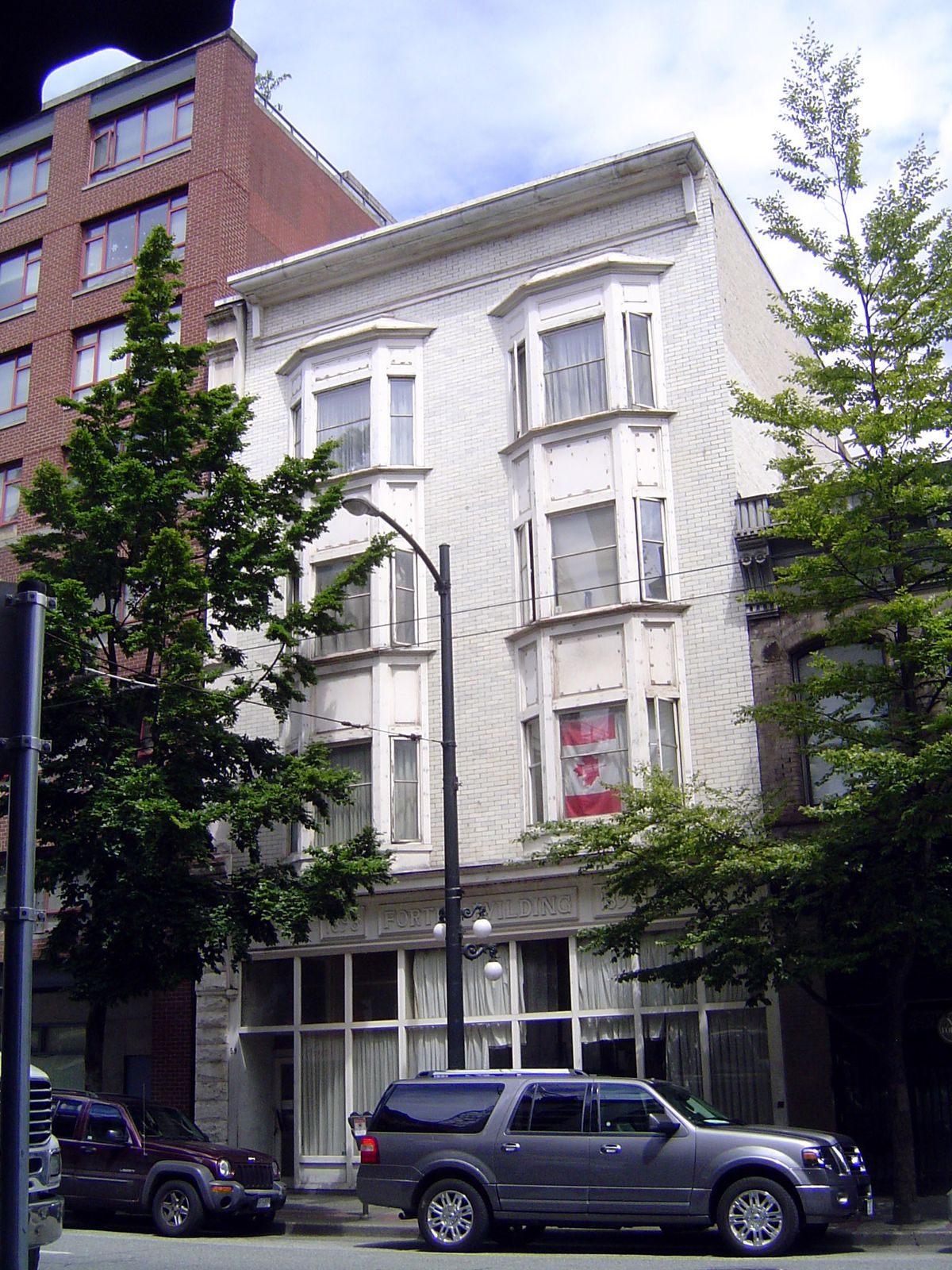 Apartment buildings, too.