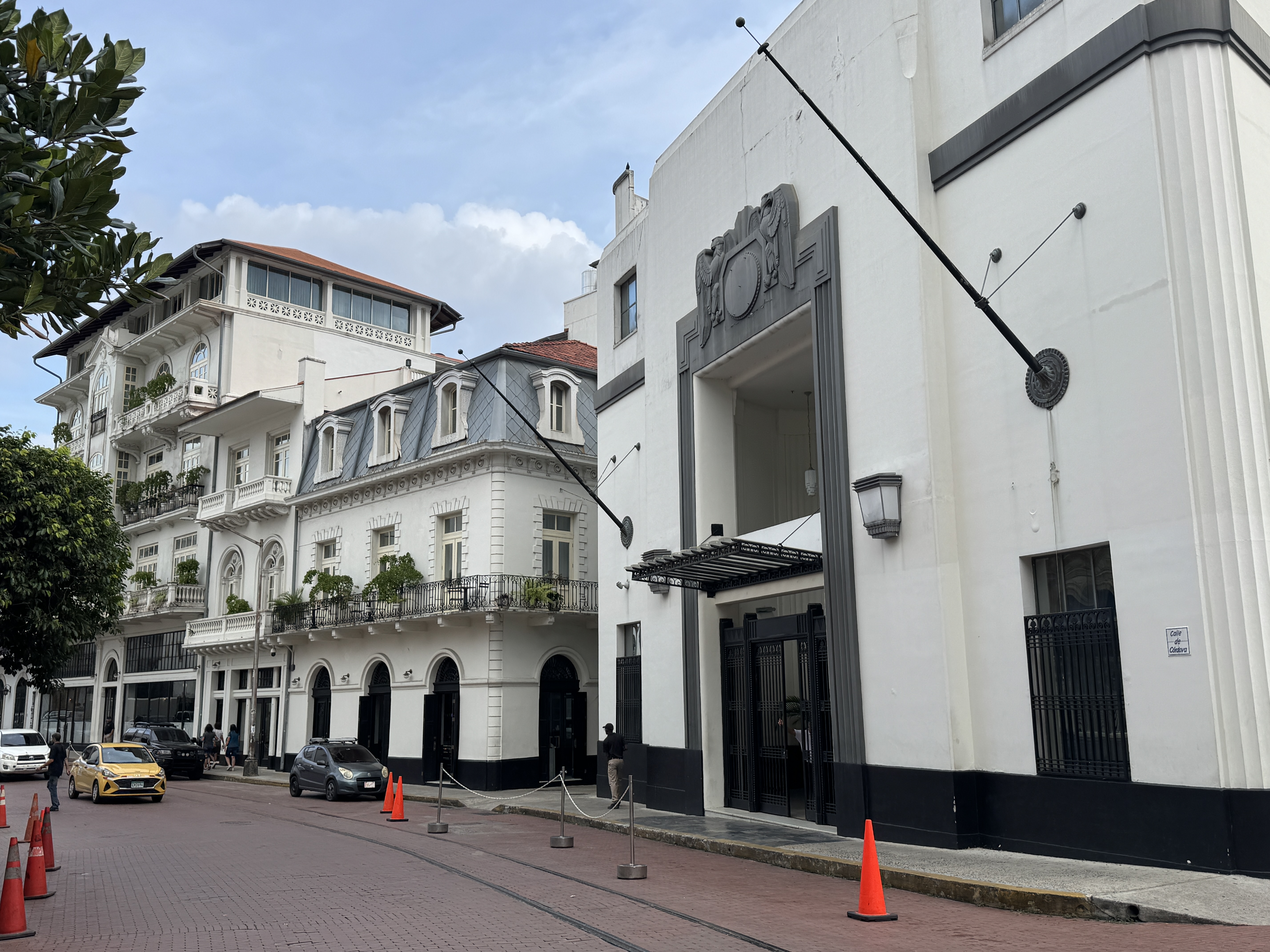 There's lots of mansards and a good deal of Art Deco.