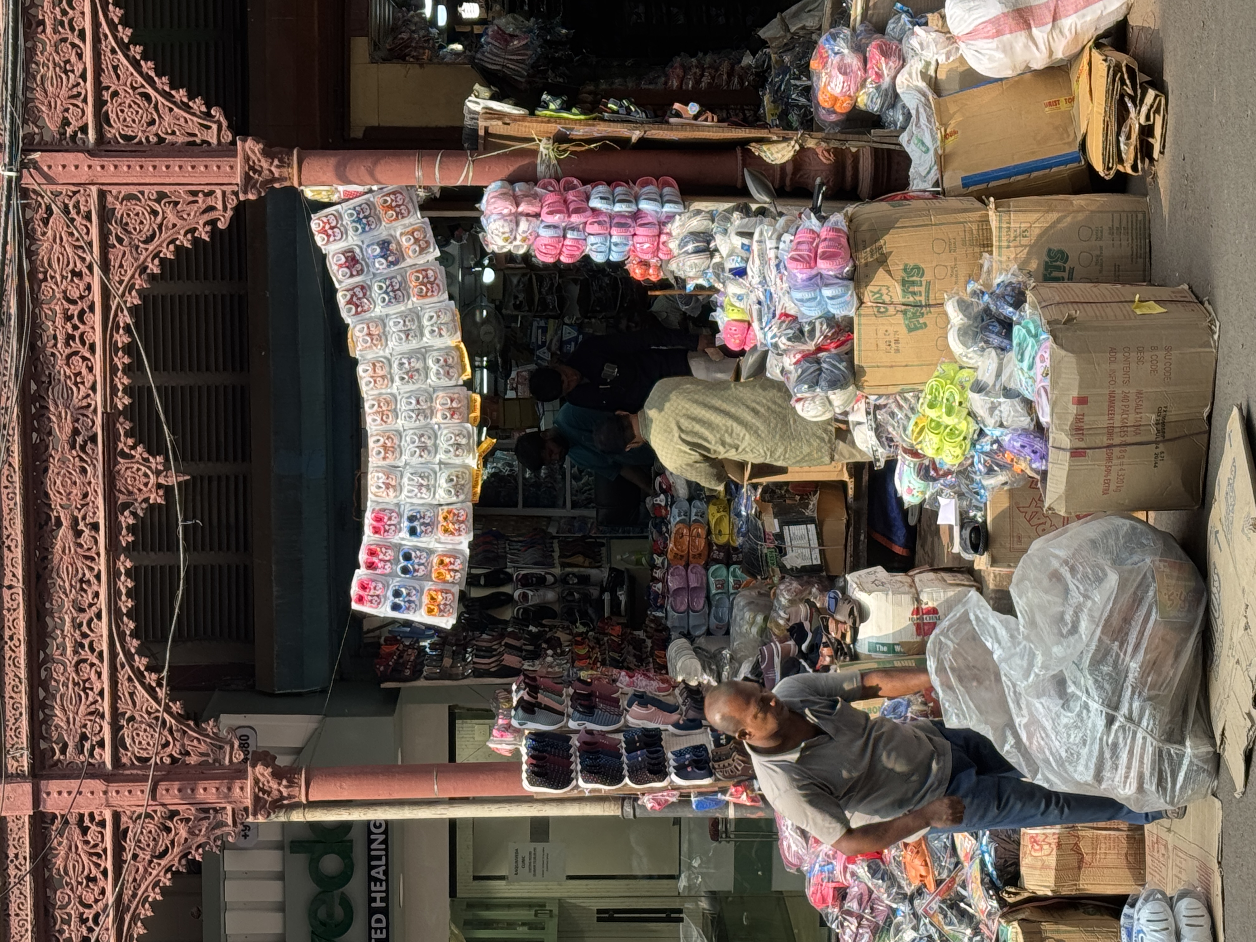The streetmarket is even more arresting than the ironwork.