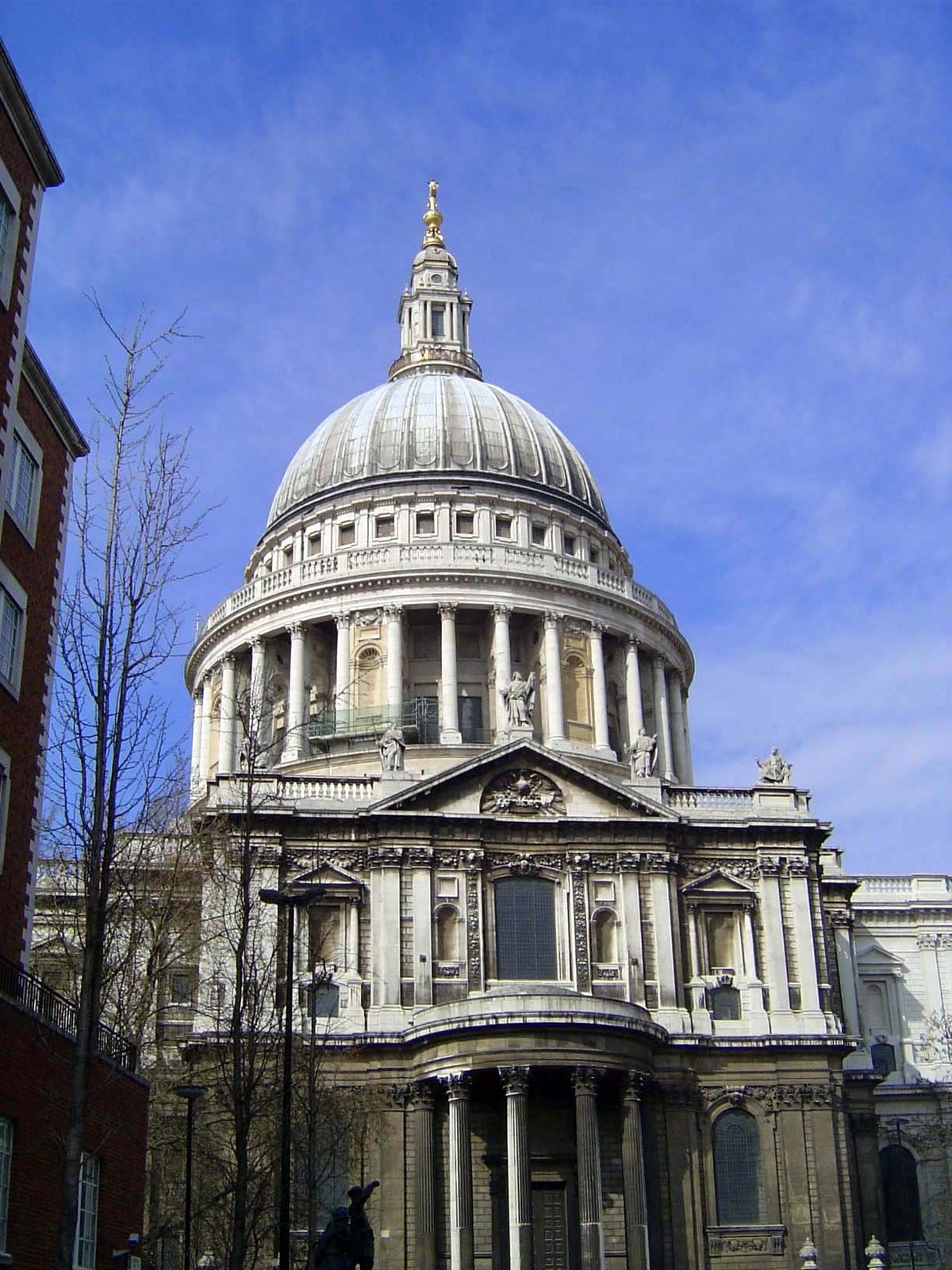 All the more remarkably, this was probably the first dome built in London.