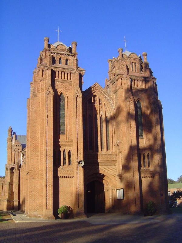 Henry Drummond, who came by as the church neared completion in 1890, noted "the beauty and interest of this ideal mission" Tropical Africa, 