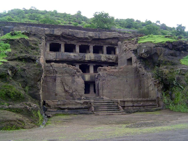 Cave 12, paid for by an unknown Buddhist patron.