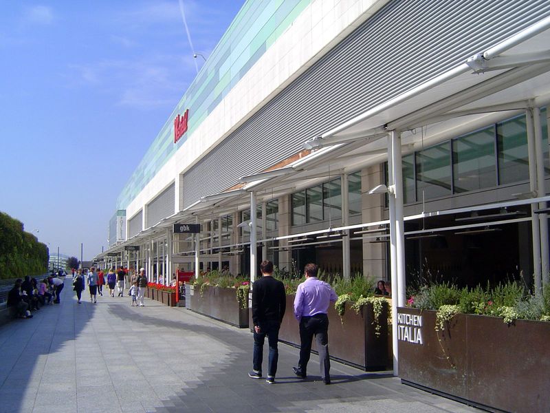 Fast forward to London's first regional shopping center, Westfield London, opened in 2008.
