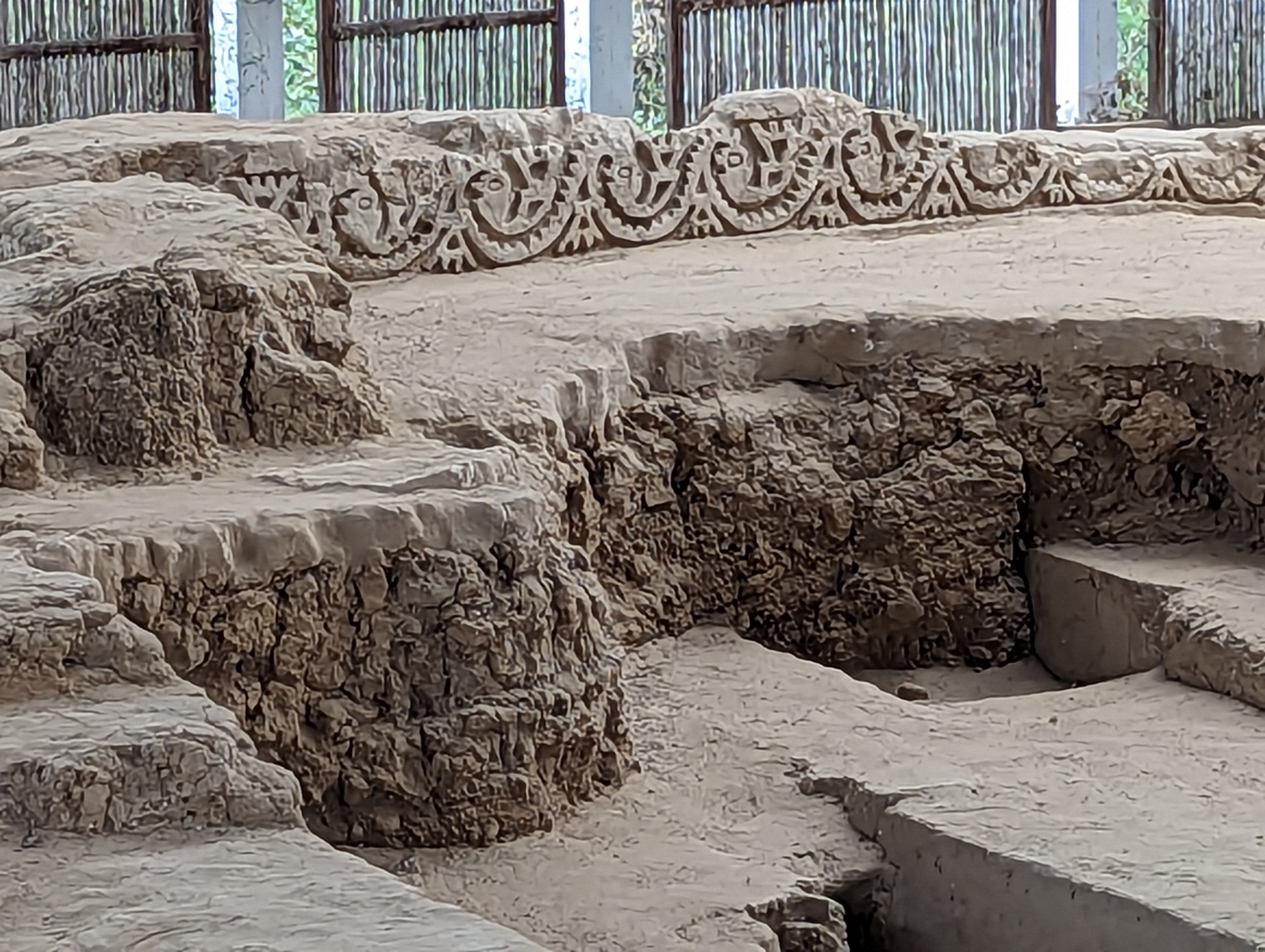 What's to protect?  These carvings.