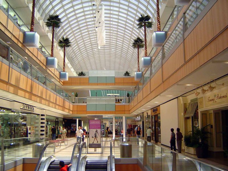 Here's another successful mall, the Galleria, which opened in 1982 and has recently been remodeled.