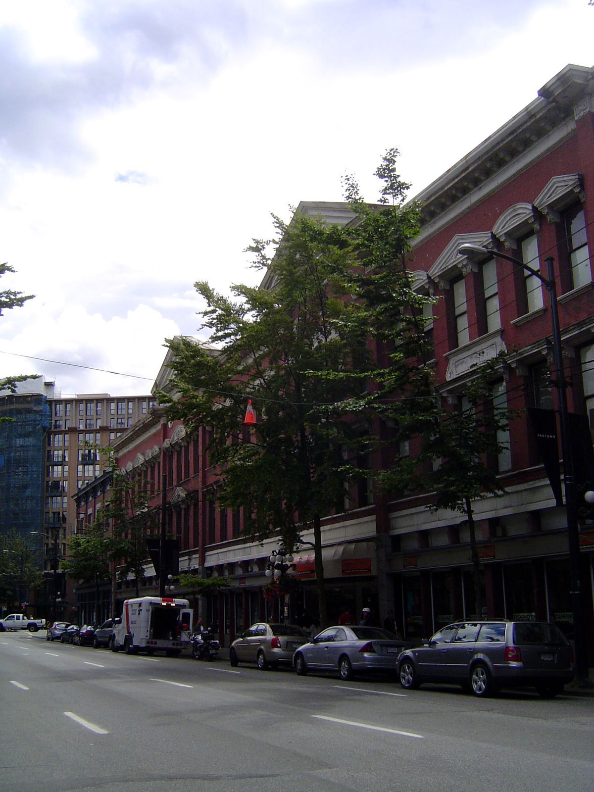 Another office building, originally with a hardware store below.