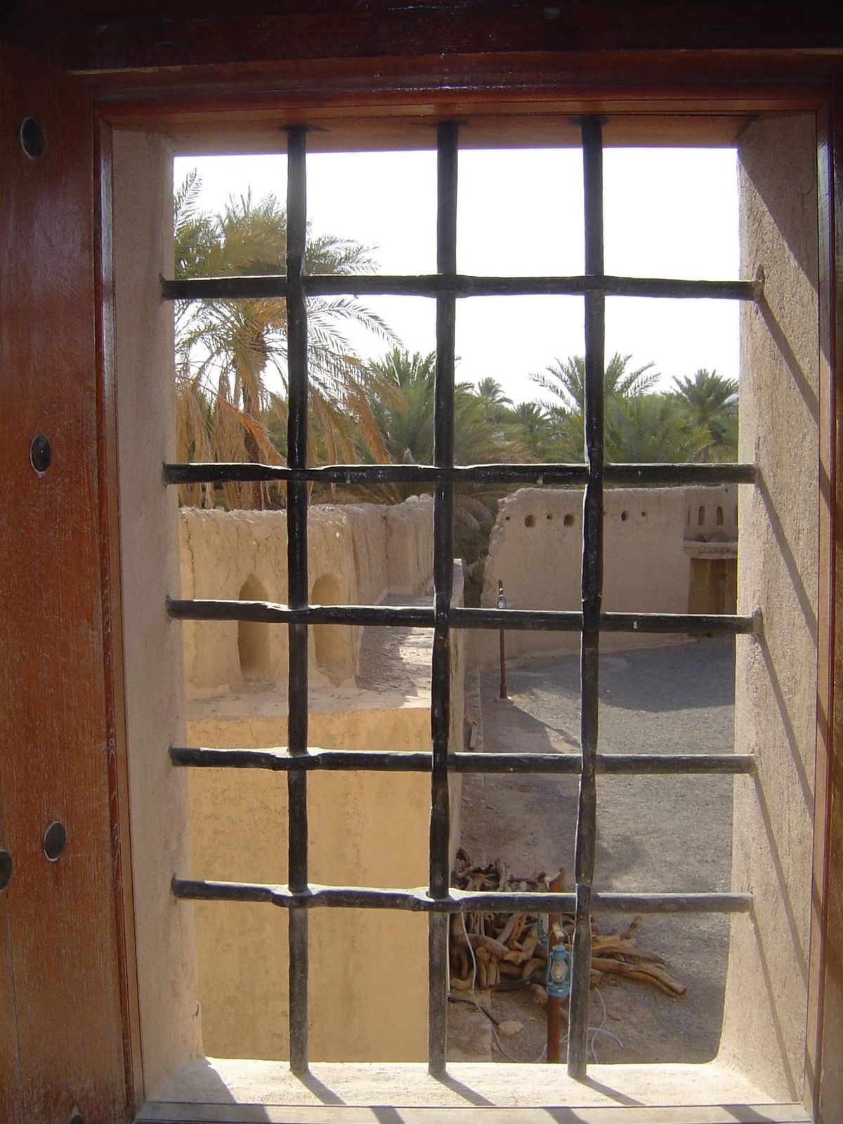View from a window.