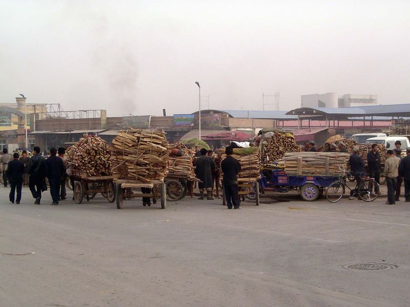 Everything's for sale. Firewood, for example.