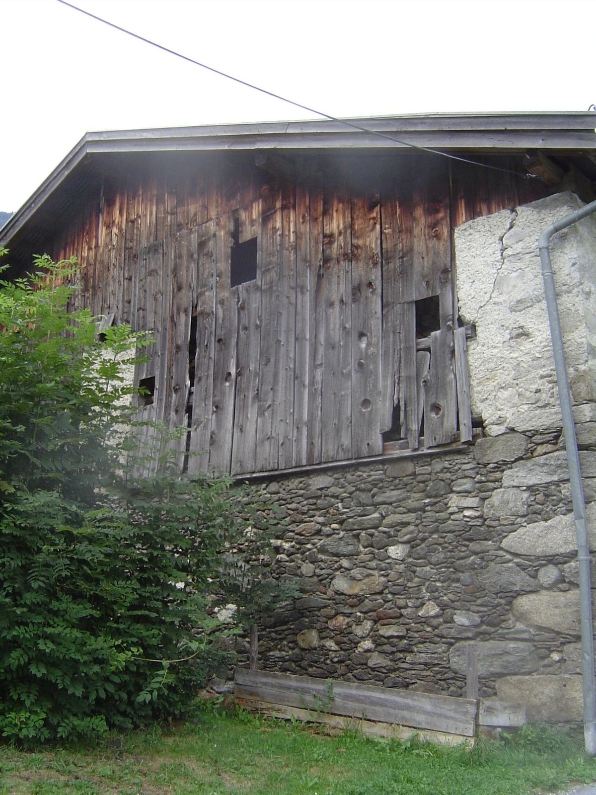 End view.