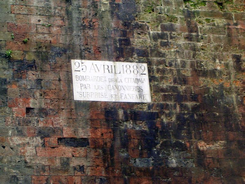 Henri Rivière launched the attack. The citadel was then returned to the Vietnamese for a time, and Rivière was killed in another attack the 