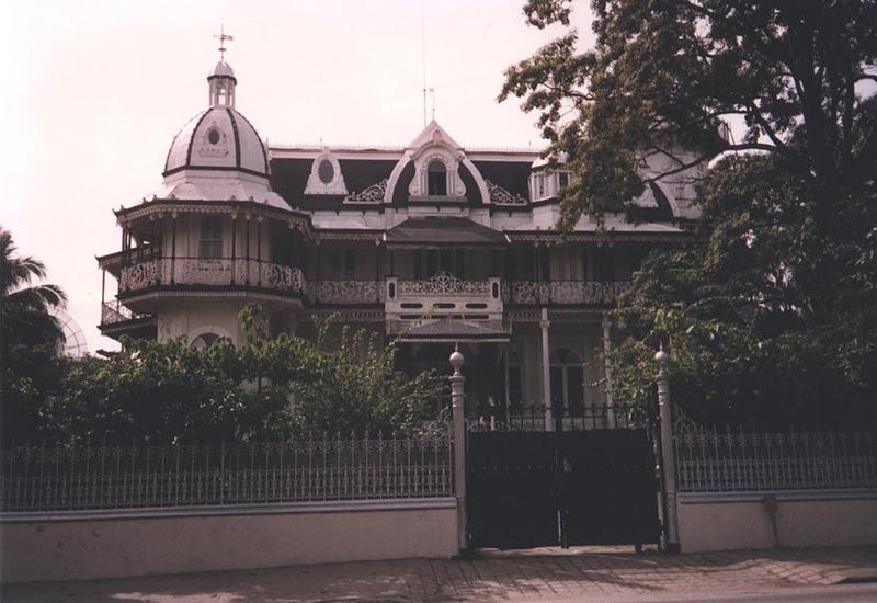 Ambard's house, completed in 1904 for himself by Lucien Ambard, an architect for himself. He lost it in in 1919, and the house bounced betwe