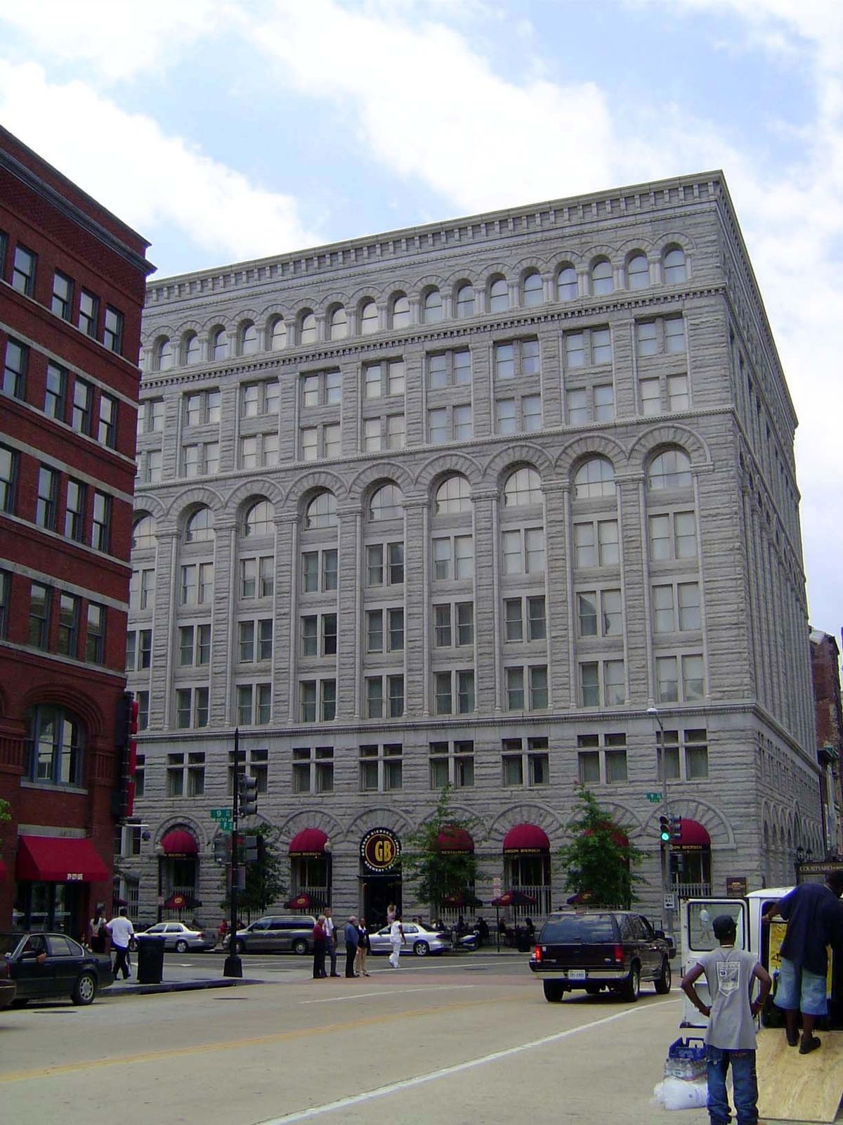 A block away, an old bank Riggs is now a Marriott Courtyard.