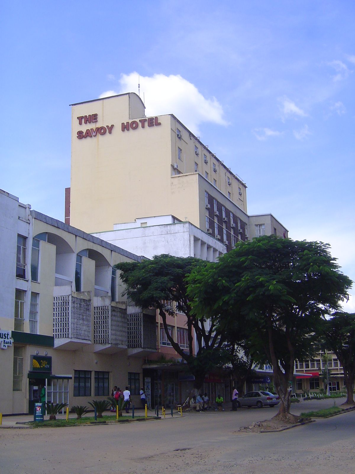 A block to the south, this is the downtown hotel from that era. It's on Buteko formerly King George Avenue.