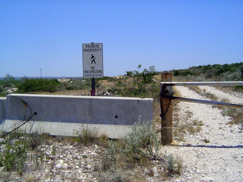 You have to walk a forbidden mile to approach the bridge.