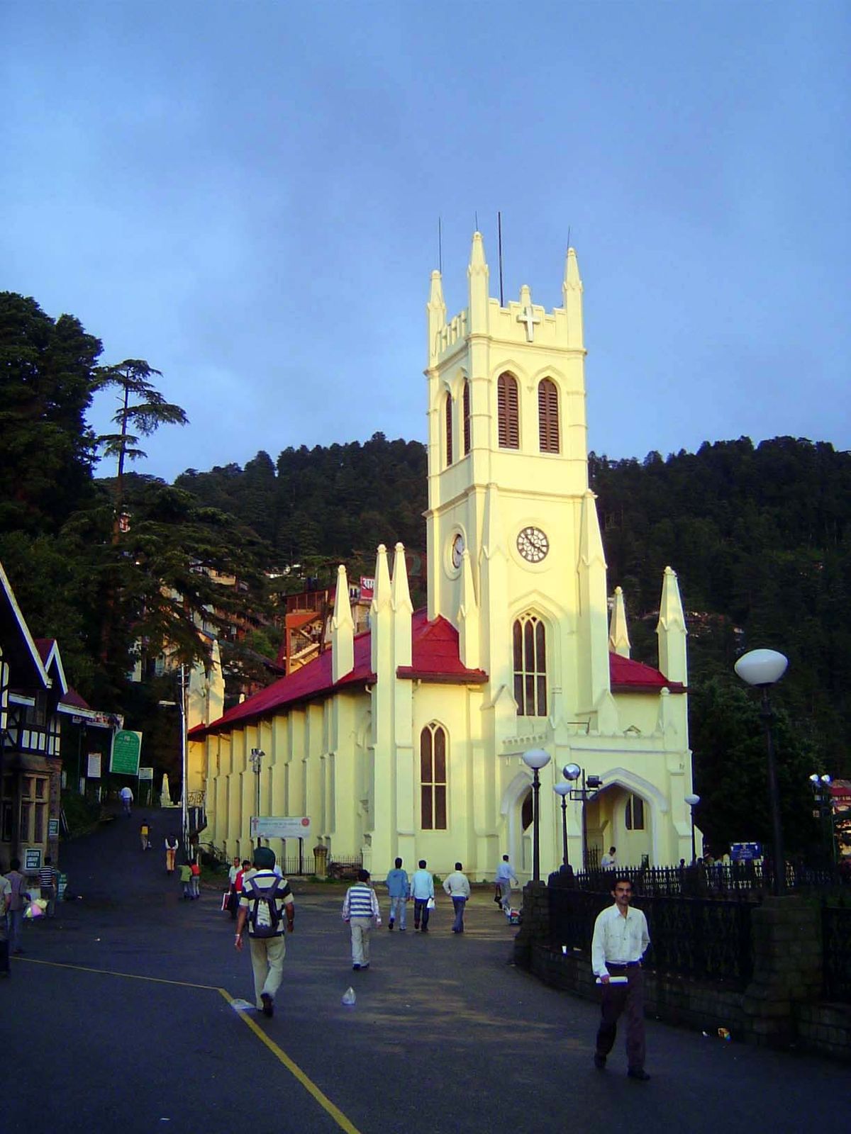 Christ Church was consecrated in 1857; the tower and clock came a few years later, the porch later still.