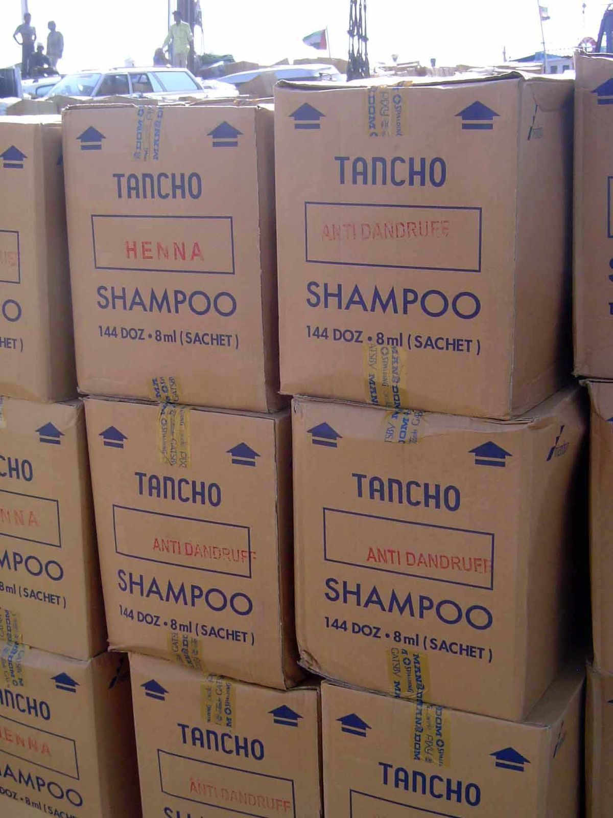 Shampoo, probably from Indonesia.