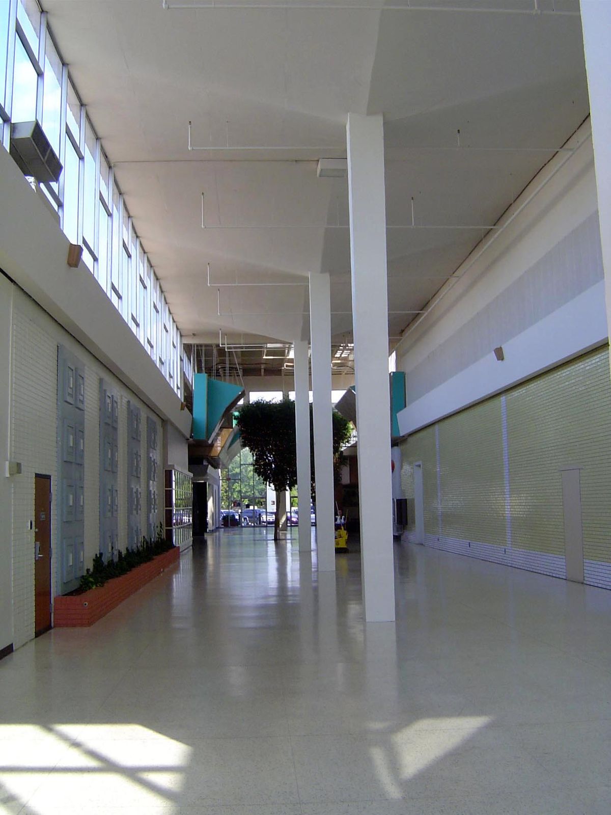 The mall is very quiet now, with most of its space taken by AOL, Farmers Insurance, and the Social Security Administration, whose local offi